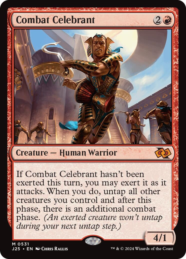 Image for Combat Celebrant (531) - Magic: The Gathering