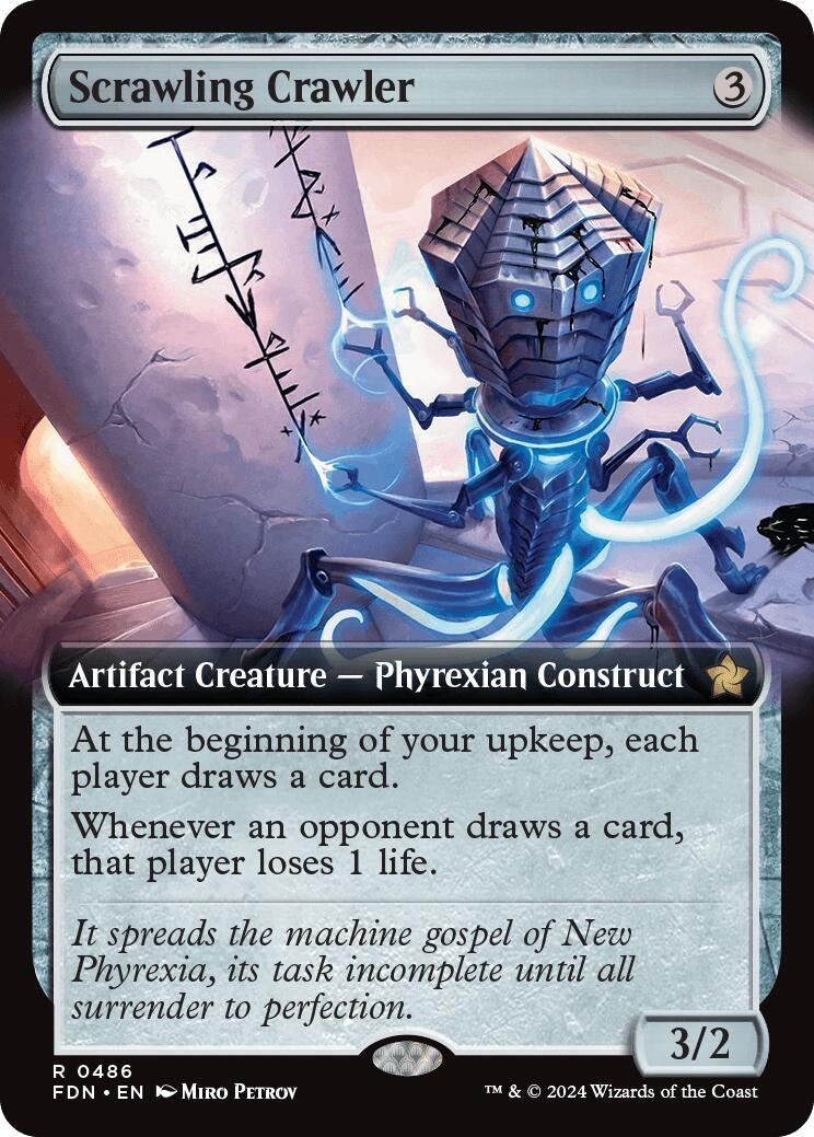 Image for Scrawling Crawler (Extended Art) (486) - Magic: The Gathering