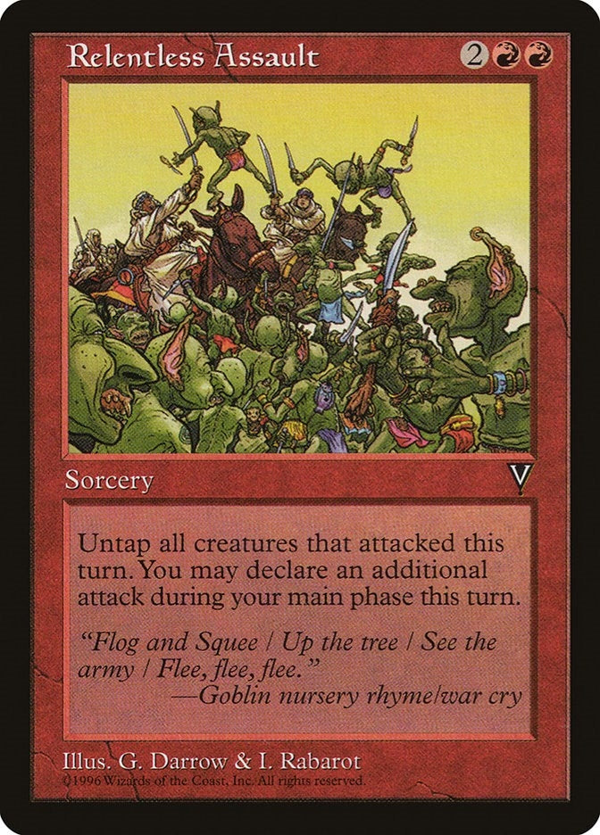 Image for Relentless Assault - Magic: The Gathering