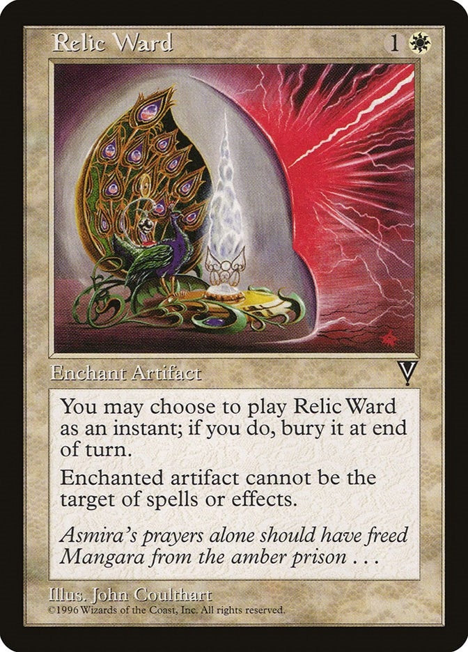 Image for Relic Ward - Magic: The Gathering