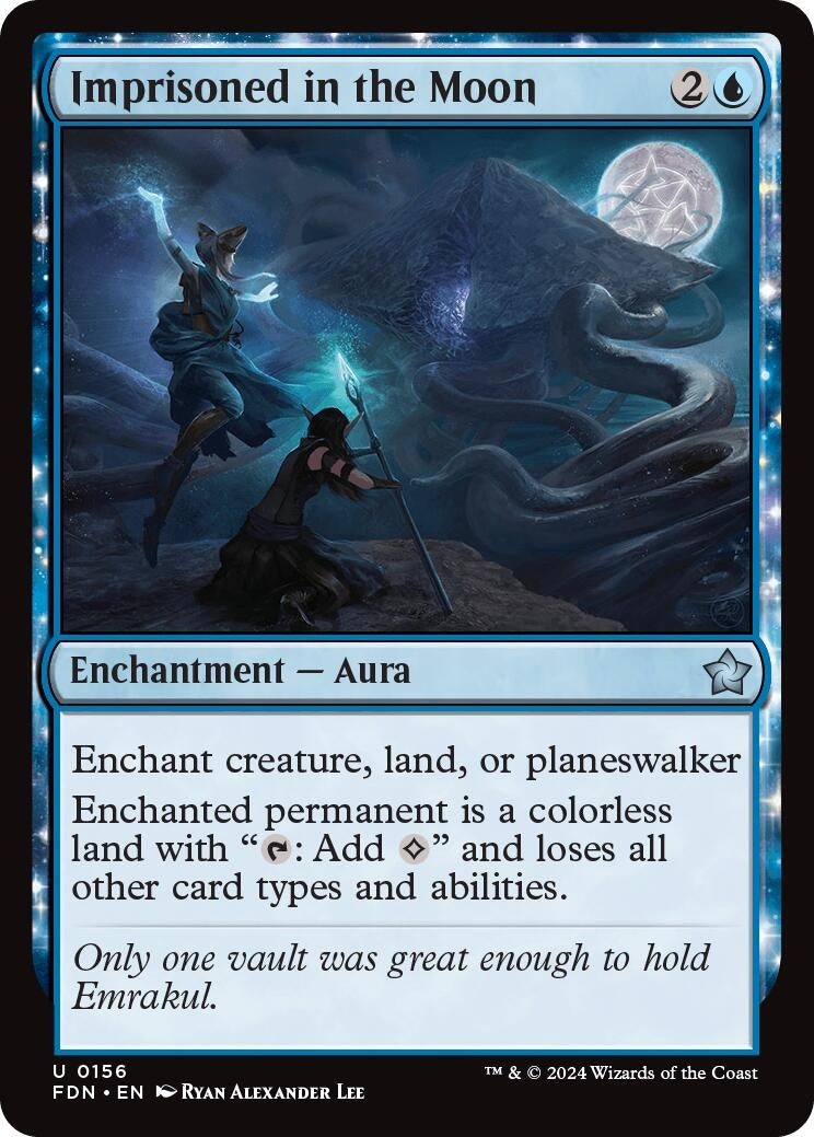 Image for Imprisoned in the Moon (156) - Magic: The Gathering