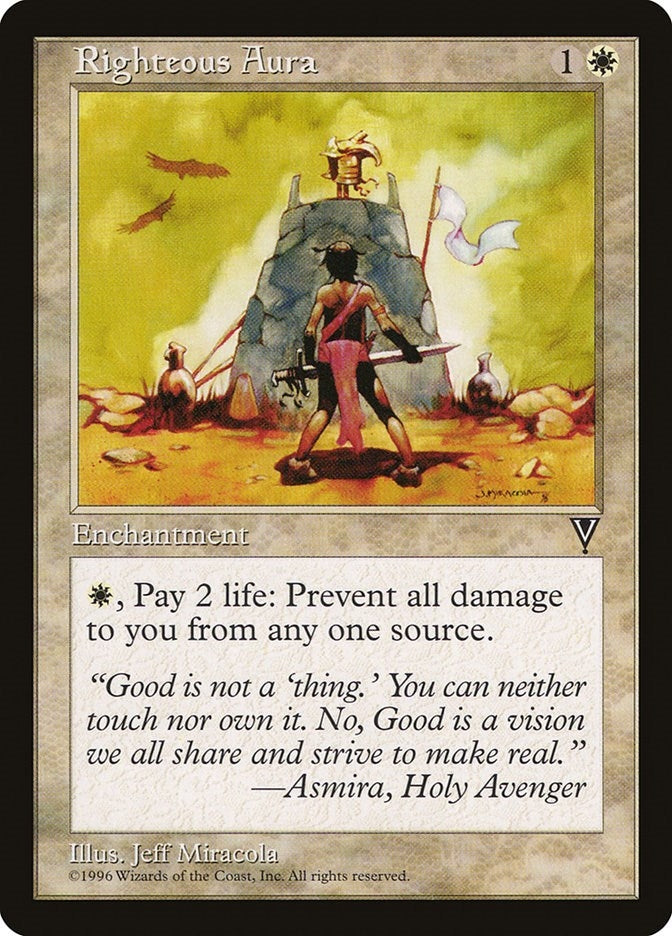 Image for Righteous Aura - Magic: The Gathering