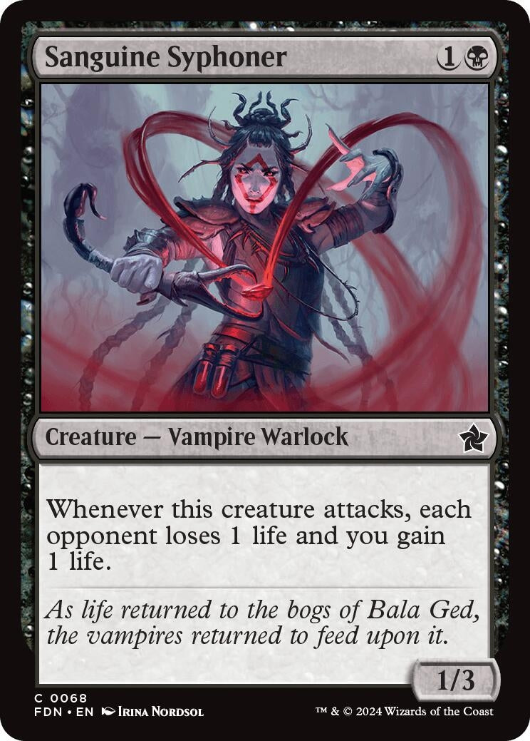 Image for Sanguine Syphoner (68) - Magic: The Gathering