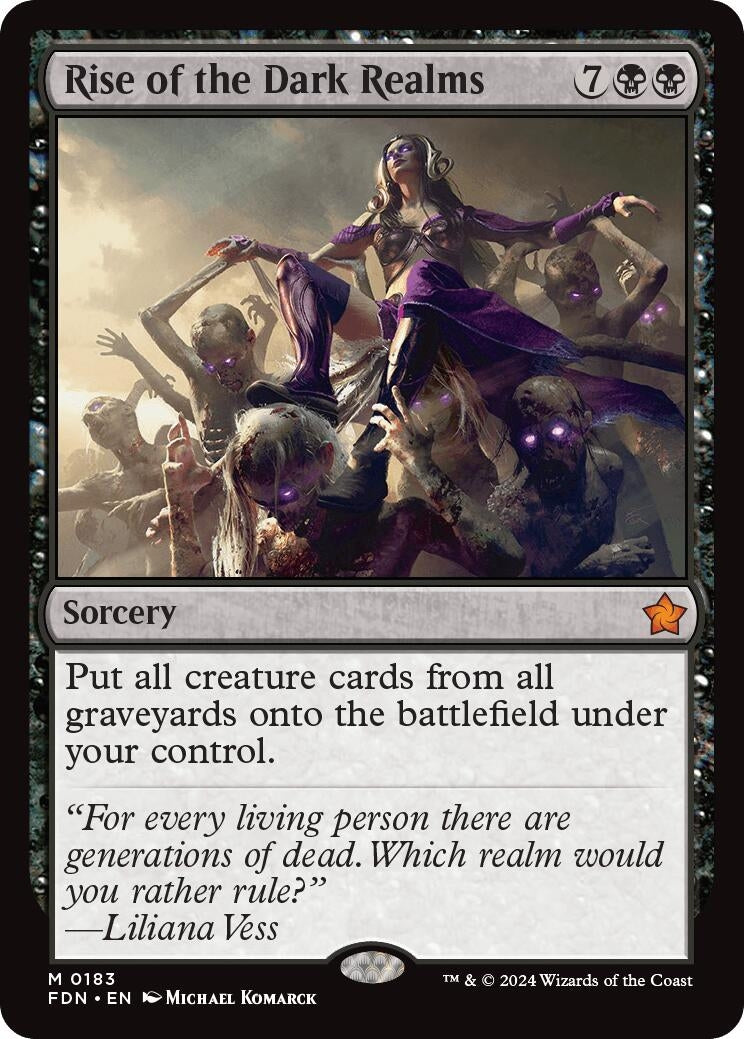 Image for Rise of the Dark Realms (183) - Magic: The Gathering