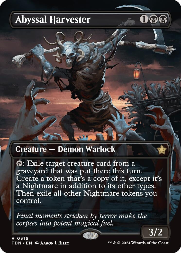 Abyssal Harvester (Borderless) (316)