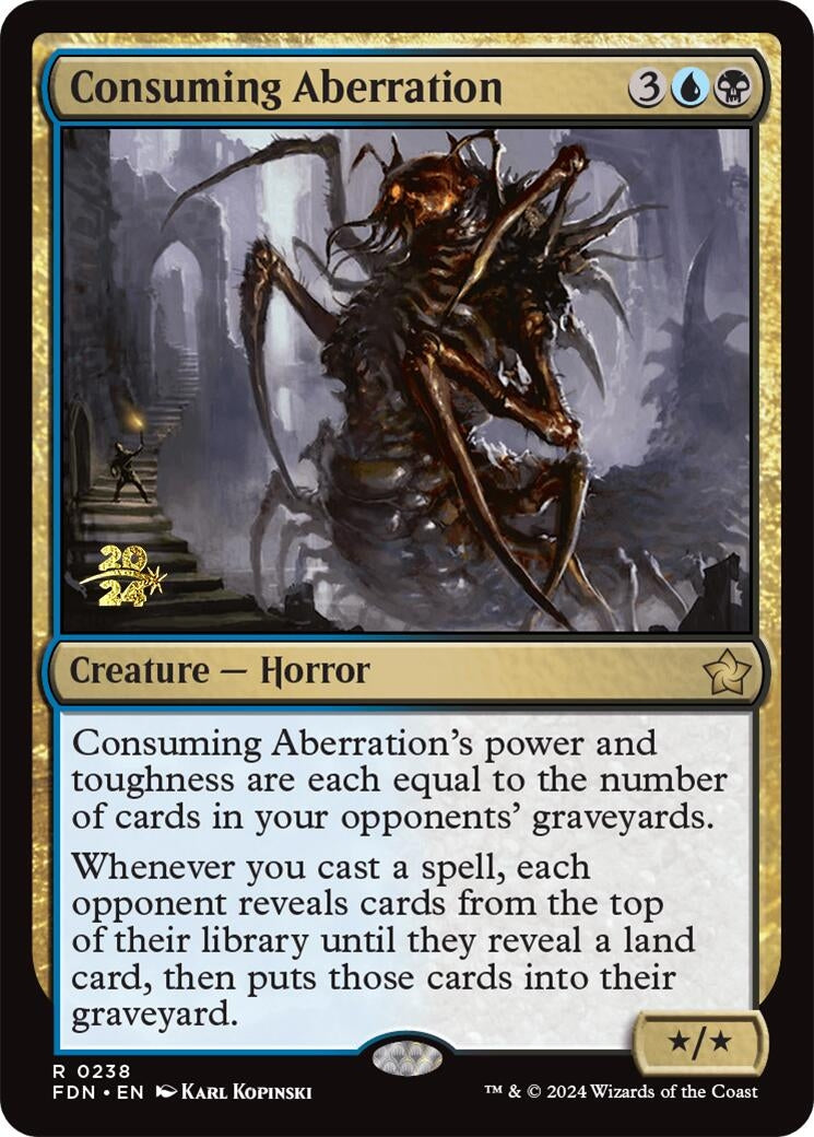 Image for Consuming Aberration (FDN) (238) - Magic: The Gathering