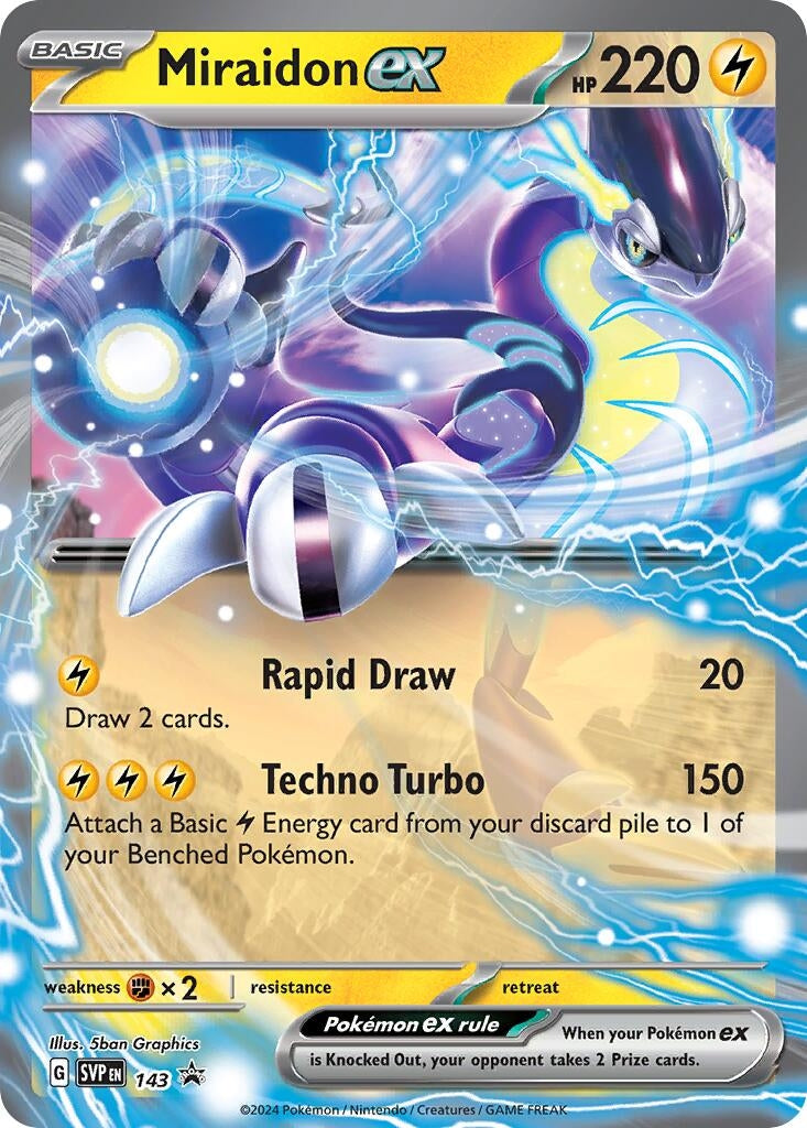 Image for Miraidon ex - 143 (143) - Pokemon