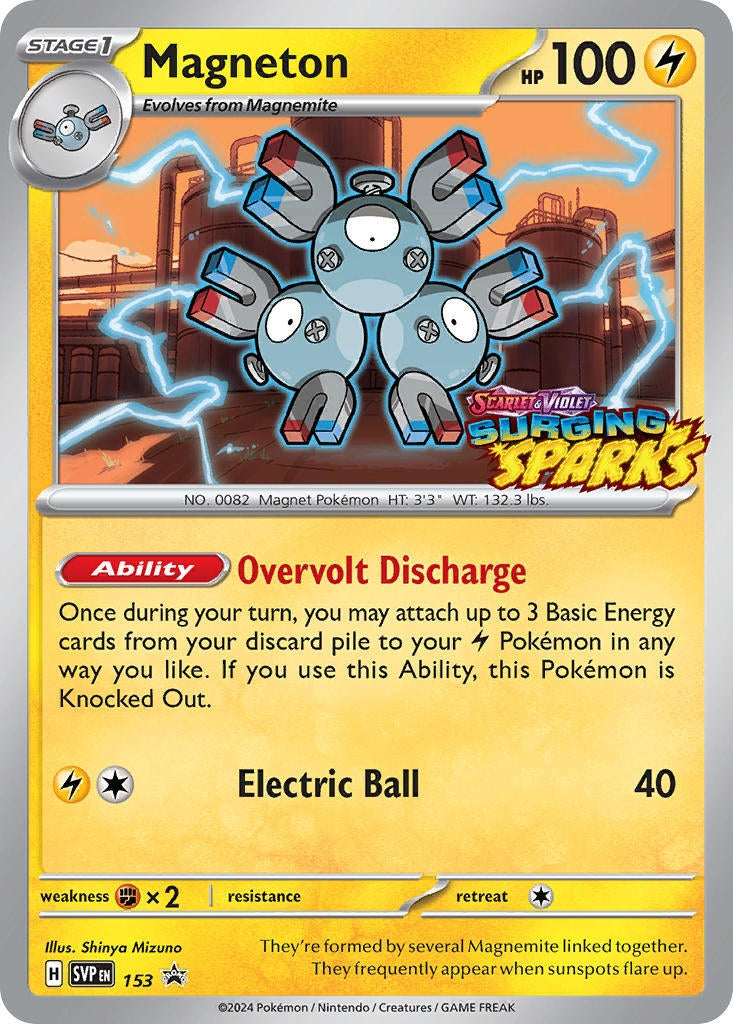 Image for Magneton - 153 (153) - Pokemon