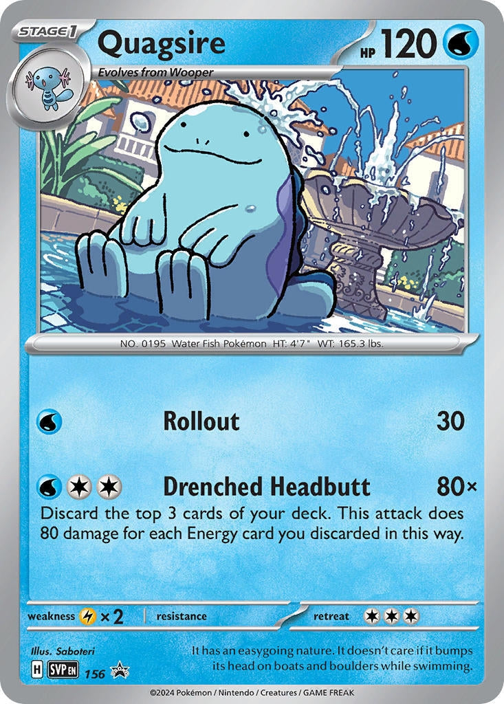 Image for Quagsire - 156 (156) - Pokemon