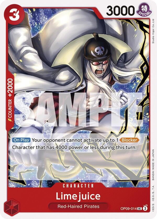 Image for Limejuice (OP09-014) - One Piece Card Game