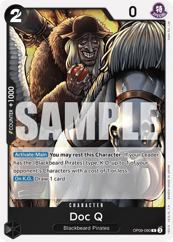 Image for Doc Q (OP09-090) - One Piece Card Game
