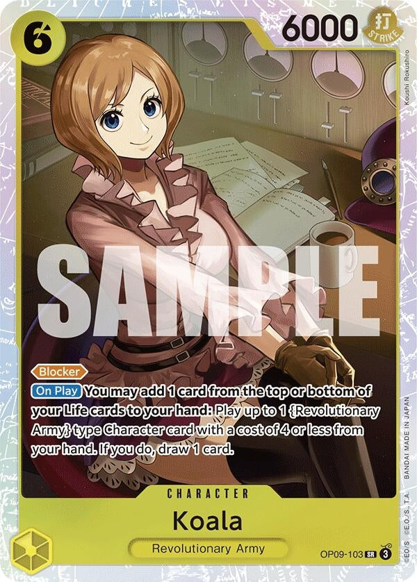 Image for Koala (OP09-103) - One Piece Card Game