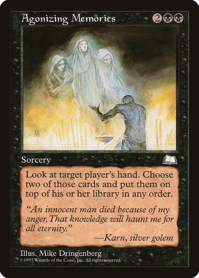 Image for Agonizing Memories - Magic: The Gathering