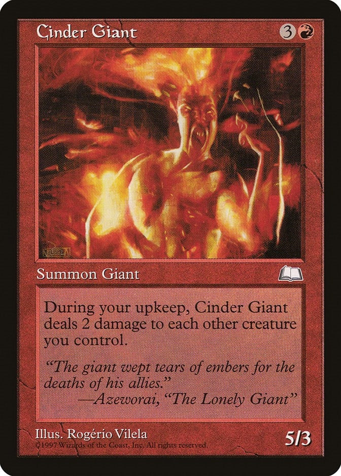 Image for Cinder Giant - Magic: The Gathering