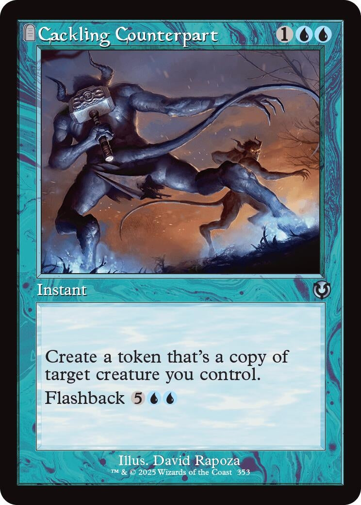 Image for Cackling Counterpart (Retro Frame) (353) - Magic: The Gathering