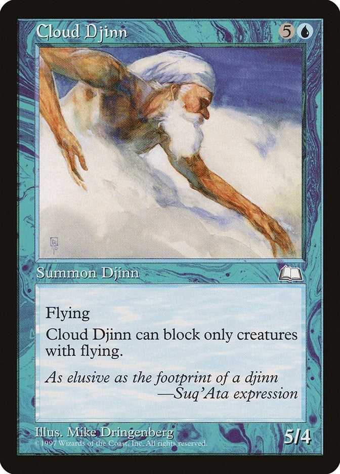 Image for Cloud Djinn - Magic: The Gathering