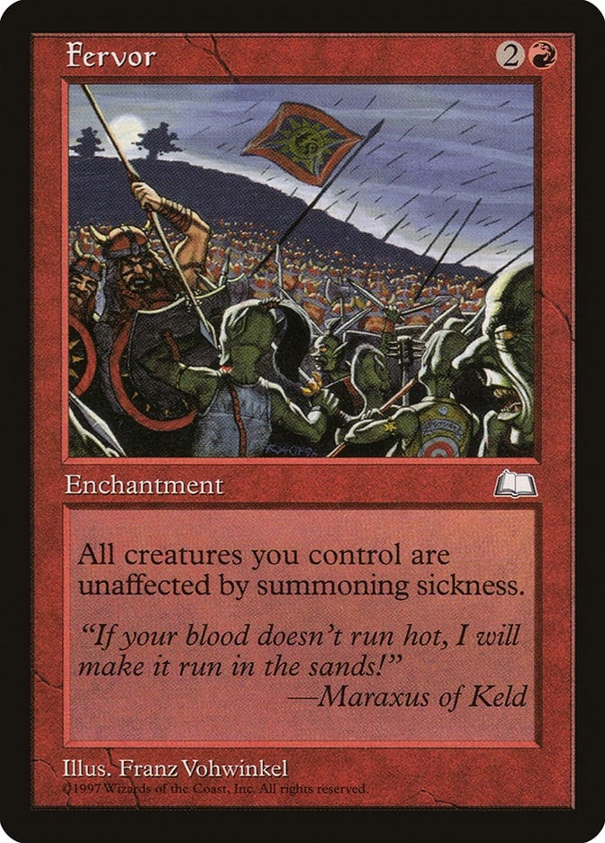 Image for Fervor - Magic: The Gathering