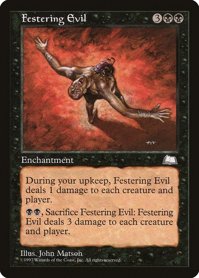 Image for Festering Evil - Magic: The Gathering