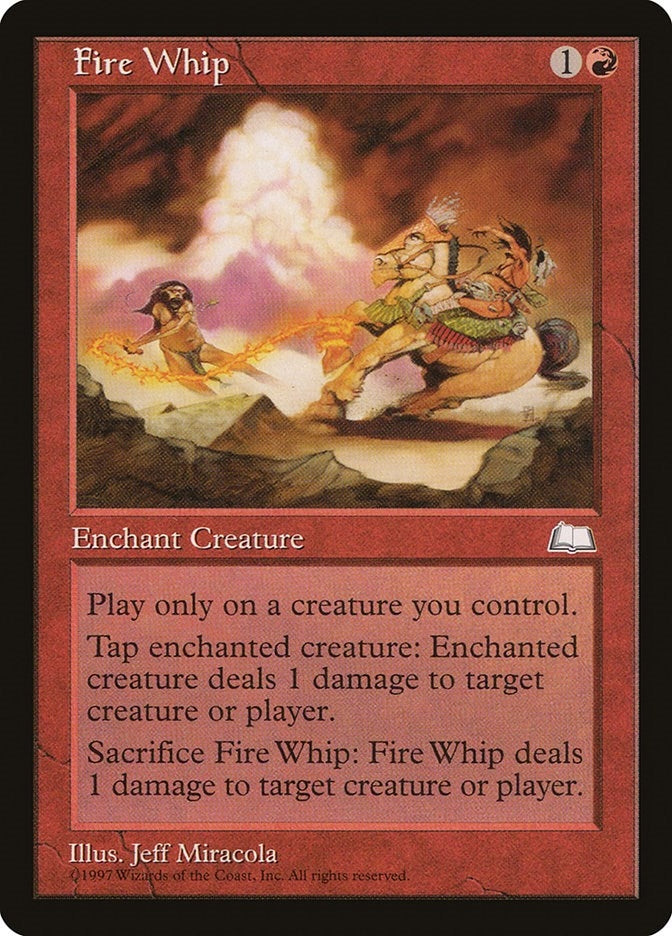 Image for Fire Whip - Magic: The Gathering