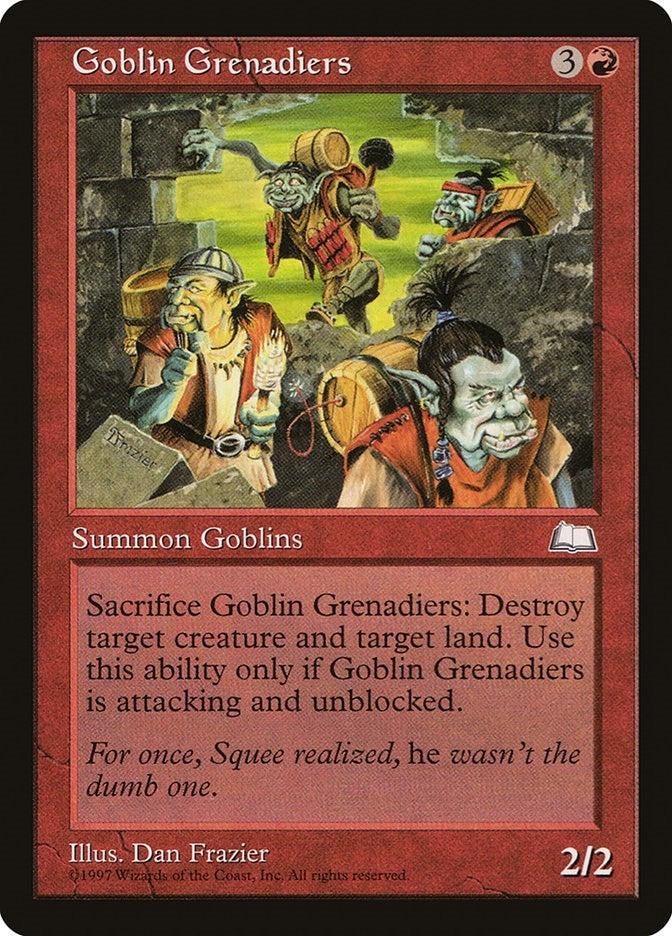 Image for Goblin Grenadiers - Magic: The Gathering
