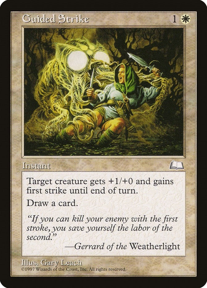 Image for Guided Strike - Magic: The Gathering
