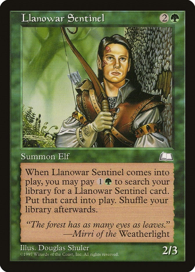 Image for Llanowar Sentinel - Magic: The Gathering