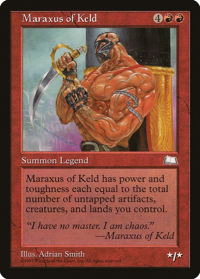 Image for Maraxus of Keld - Magic: The Gathering