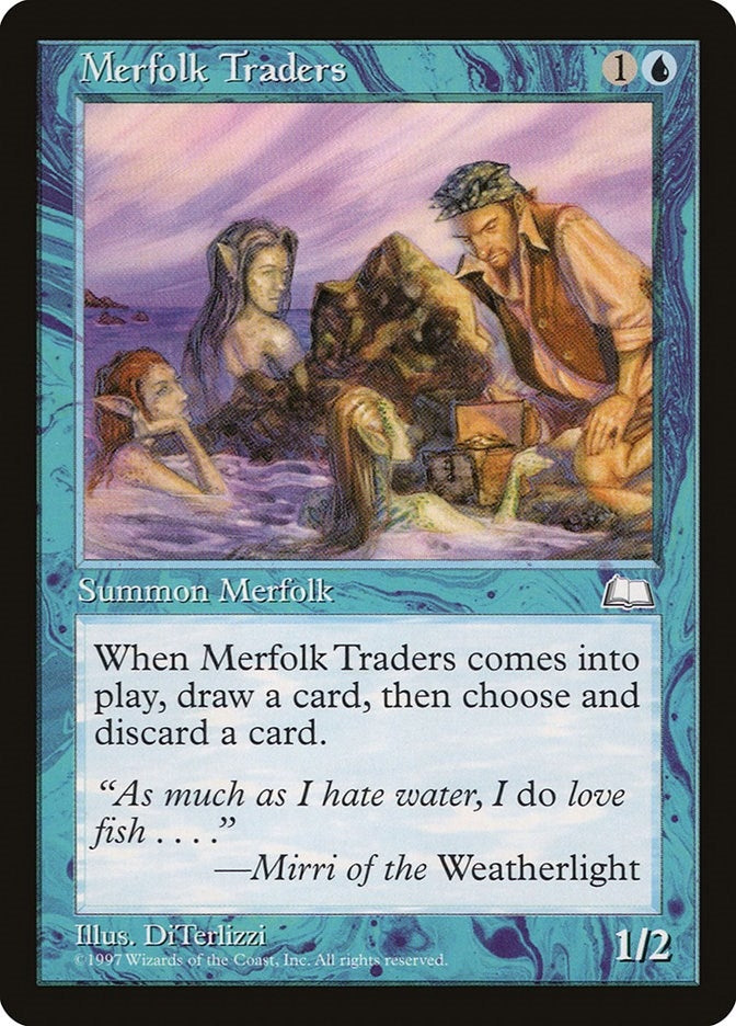 Image for Merfolk Traders - Magic: The Gathering