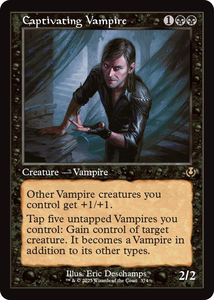 Image for Captivating Vampire (Retro Frame) (374) - Magic: The Gathering