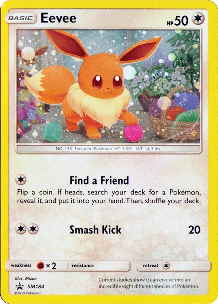 Image for Eevee - SM184 (Cosmos Holo) (SM184) - Pokemon