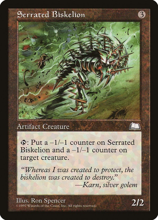 Image for Serrated Biskelion - Magic: The Gathering