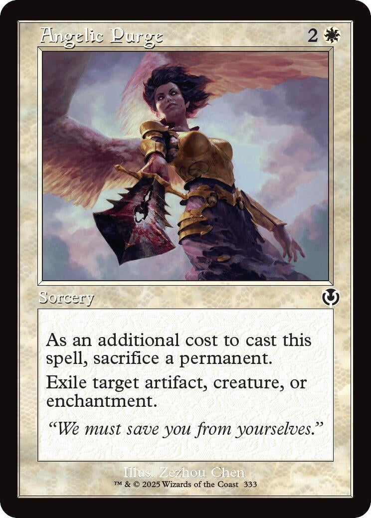 Angelic Purge (Retro Frame) (333)