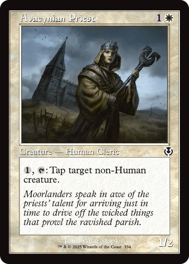 Image for Avacynian Priest (Retro Frame) (334) - Magic: The Gathering