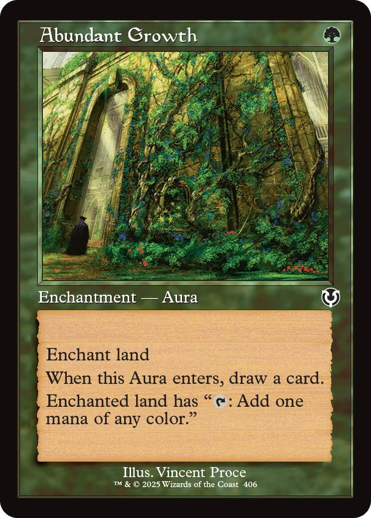 Abundant Growth (Retro Frame) (406)