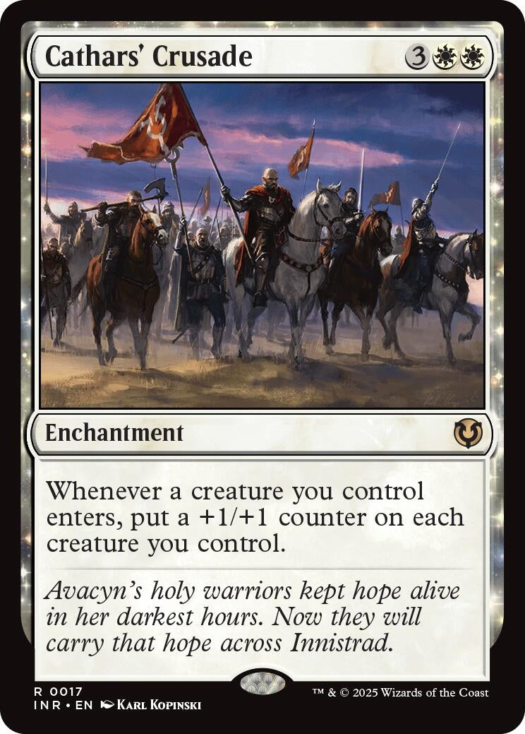 Image for Cathars' Crusade (17) - Magic: The Gathering