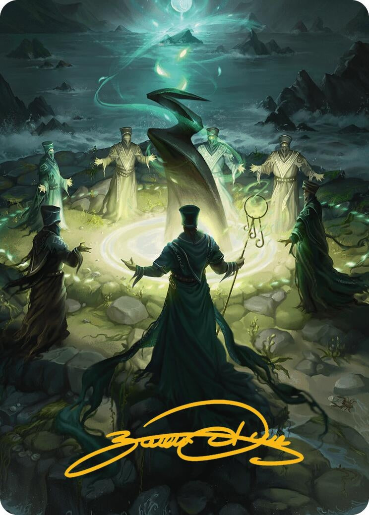 Image for Cryptolith Rite Art Card (Gold-Stamped Signature) (14) - Magic: The Gathering