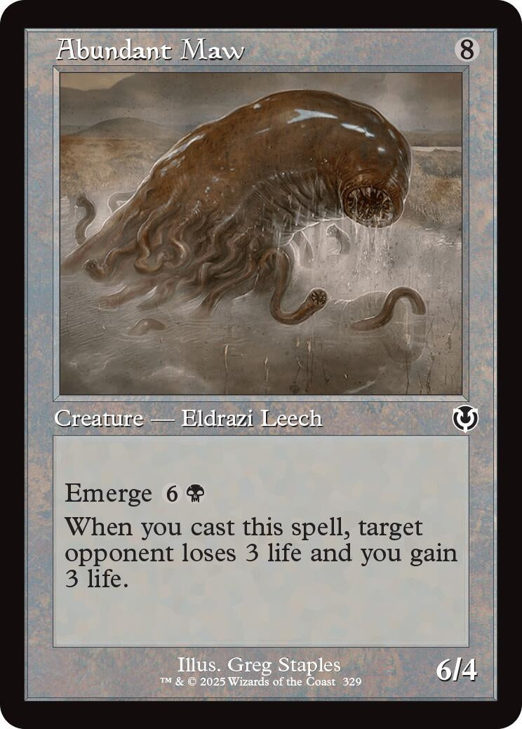 Abundant Maw (Retro Frame) (329)