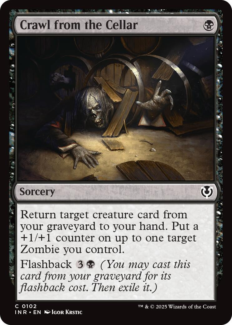 Image for Crawl from the Cellar (102) - Magic: The Gathering
