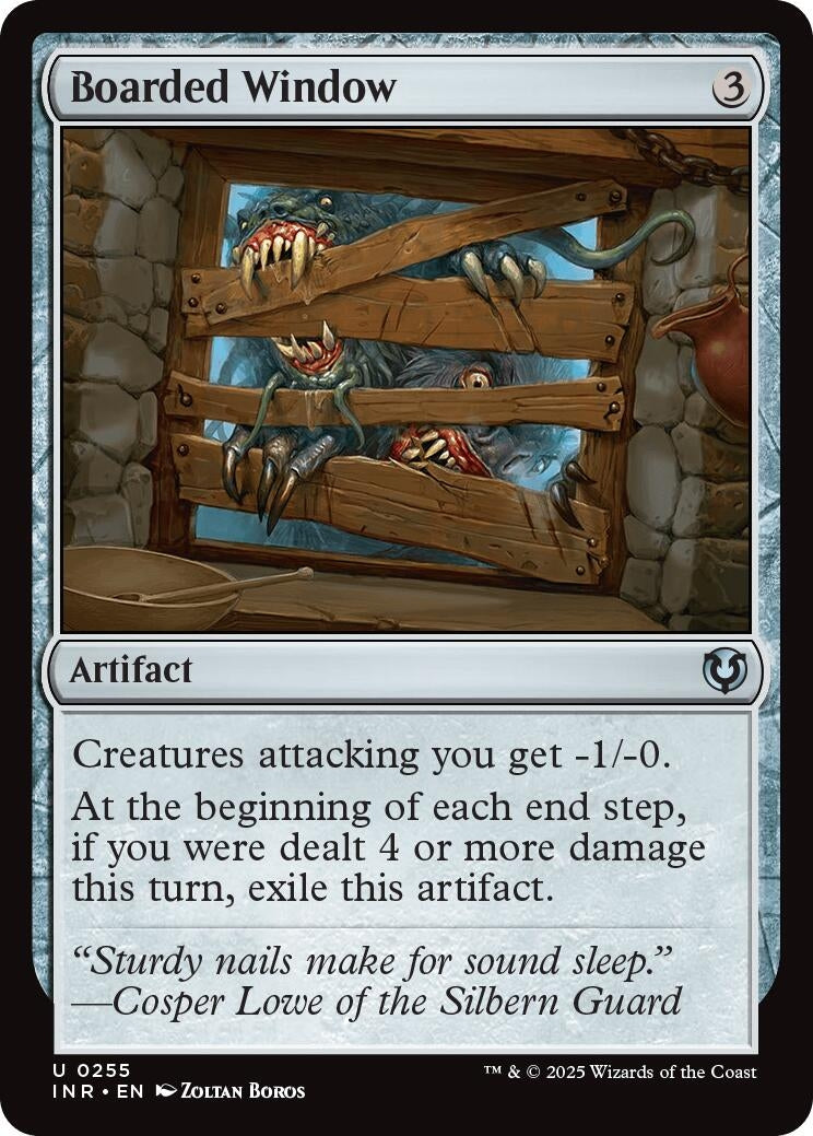 Image for Boarded Window (255) - Magic: The Gathering