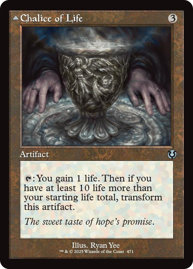 Image for Chalice of Life (Retro Frame) (471) - Magic: The Gathering