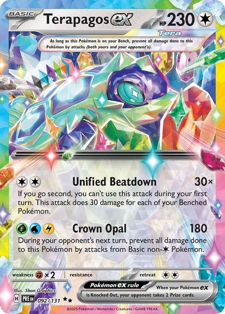 Image for Terapagos ex (092/131) - Pokemon