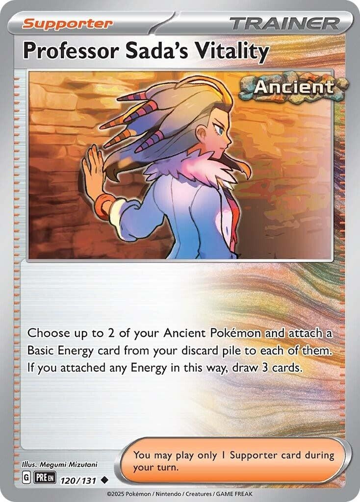 Image for Professor Sada's Vitality (120/131) - Pokemon