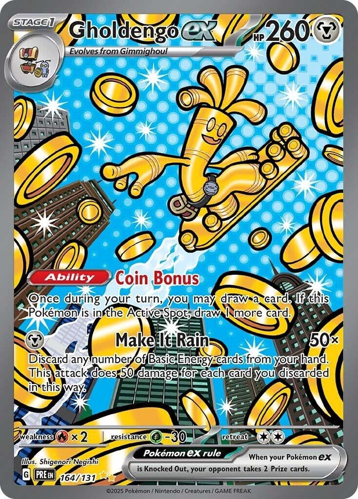 Image for Gholdengo ex (164/131) - Pokemon