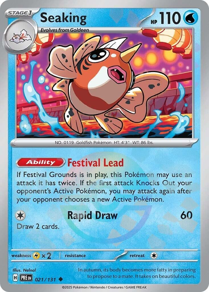 Image for Seaking (Poke Ball Pattern) (021/131) - Pokemon