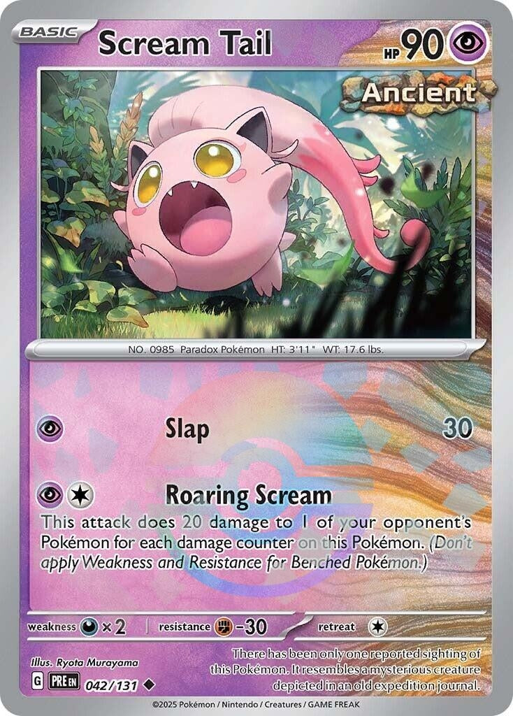 Image for Scream Tail (Poke Ball Pattern) (042/131) - Pokemon