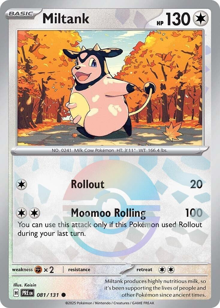Image for Miltank (Poke Ball Pattern) (081/131) - Pokemon