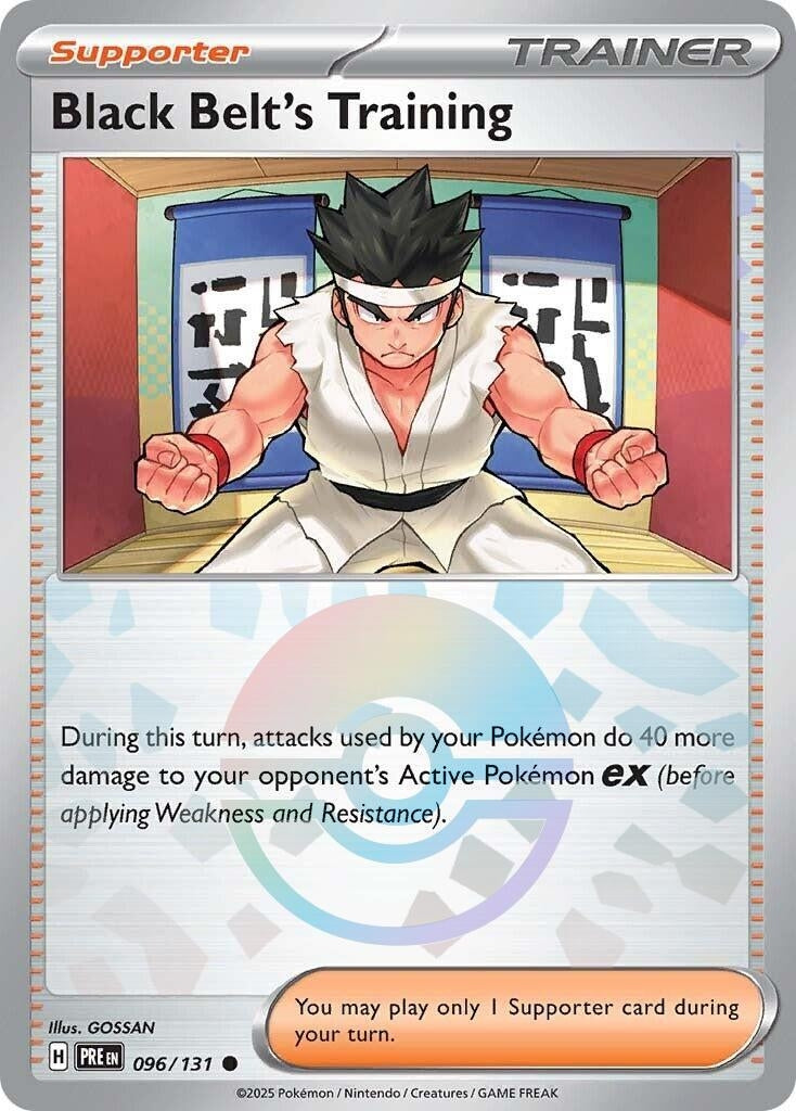 Image for Black Belt's Training - 096/131 (Poke Ball Pattern) (096/131) - Pokemon