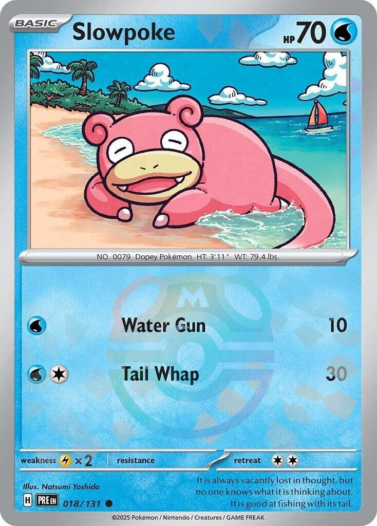 Image for Slowpoke (Master Ball Pattern) (018/131) - Pokemon