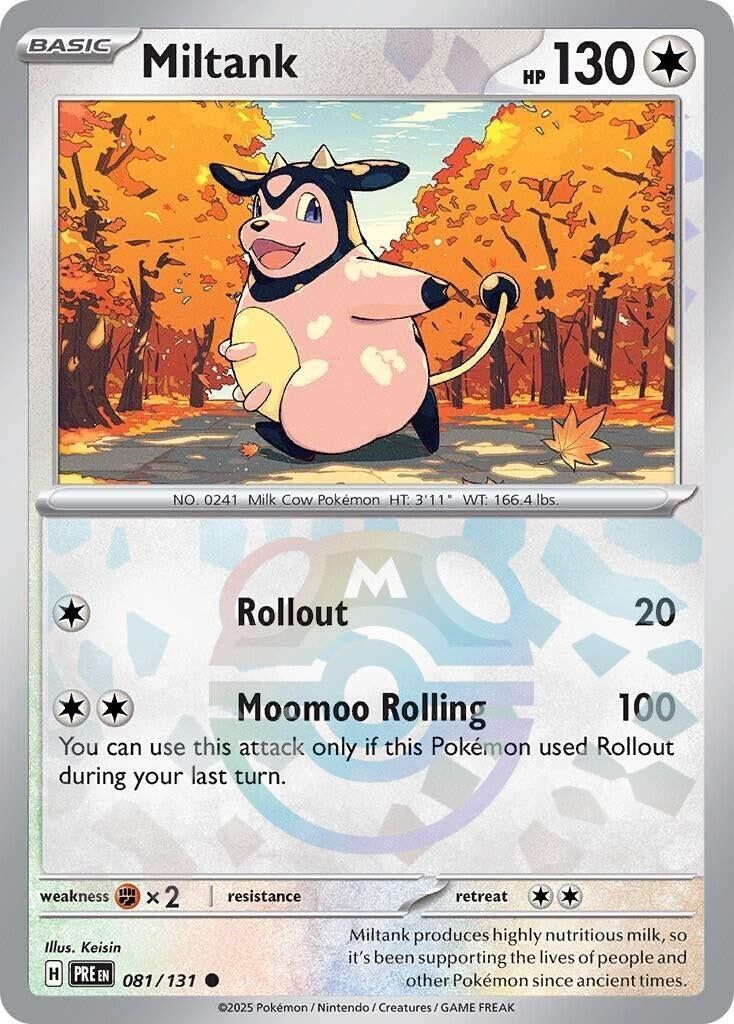 Image for Miltank (Master Ball Pattern) (081/131) - Pokemon