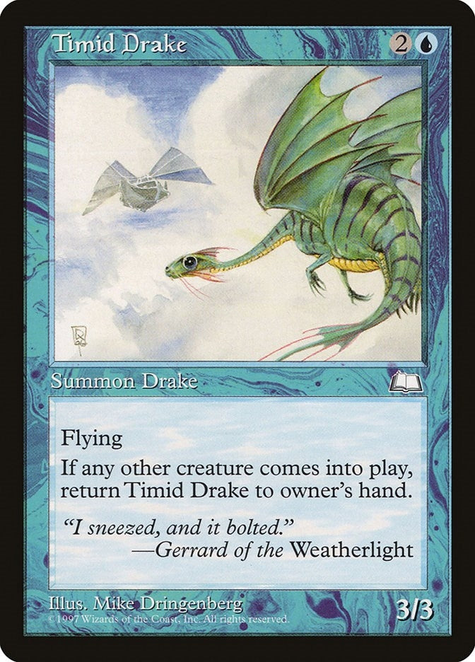 Image for Timid Drake - Magic: The Gathering